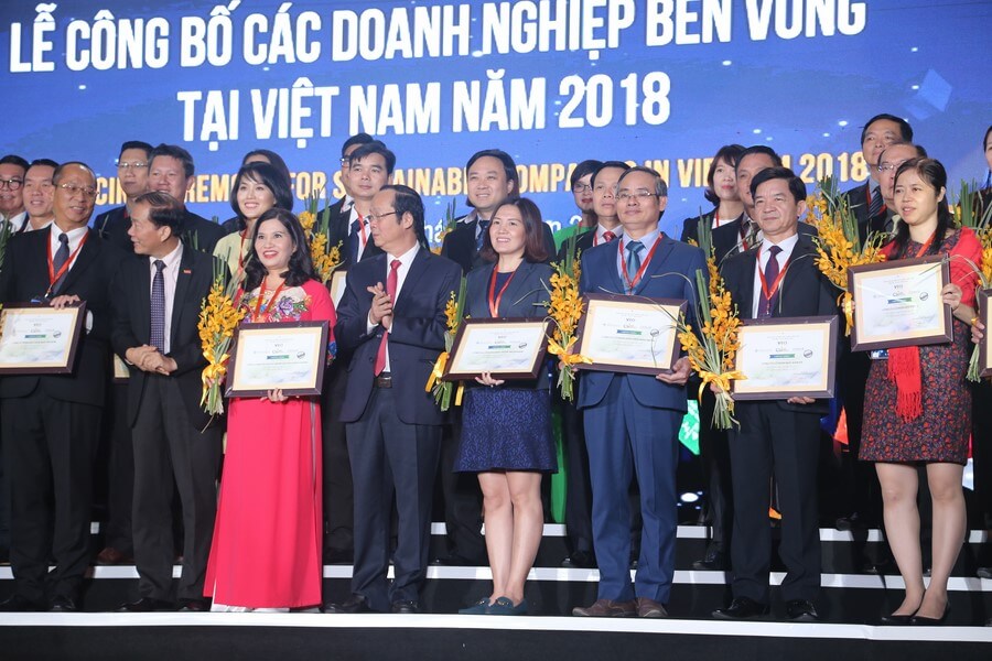 Imexpharm – TOP 100 Doanh nghiệp Bền Vững 2018