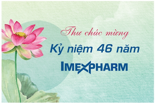 CHÚC MỪNG KỶ NIỆM 46 NĂM IMEXPHARM