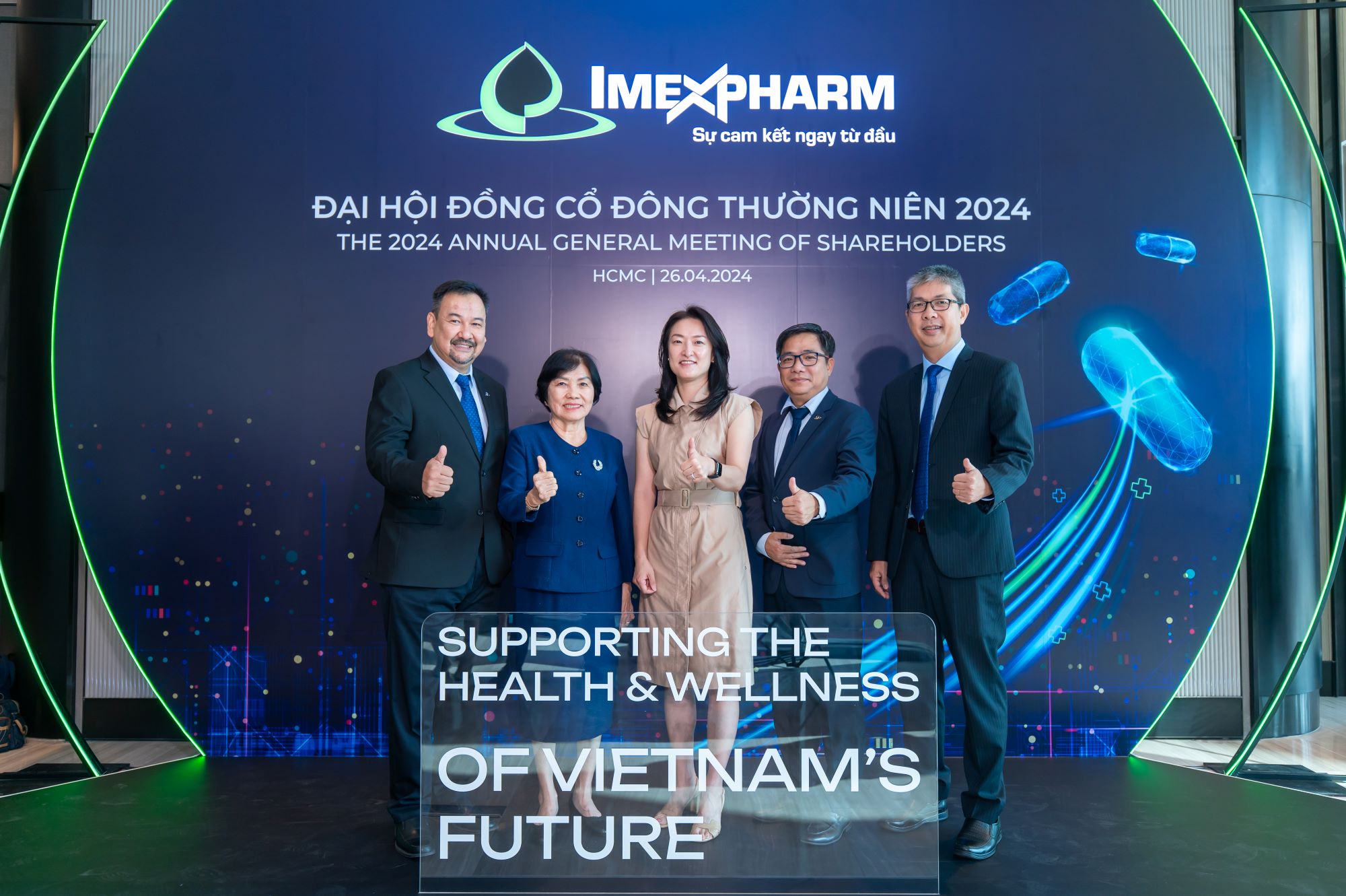 Công ty Cổ phần Imexpharm đón tiếp cổ đông, chuyên gia phân tích, và nhà đầu tư tiềm năng tham dự đại hội đồng cổ đông thường niên 2024