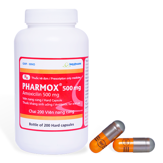 PHARMOX®500mg Chai 200v