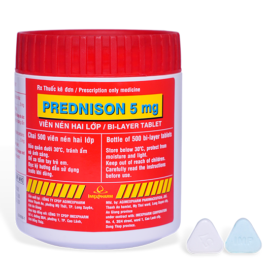 PREDNISON 5mg – 500v