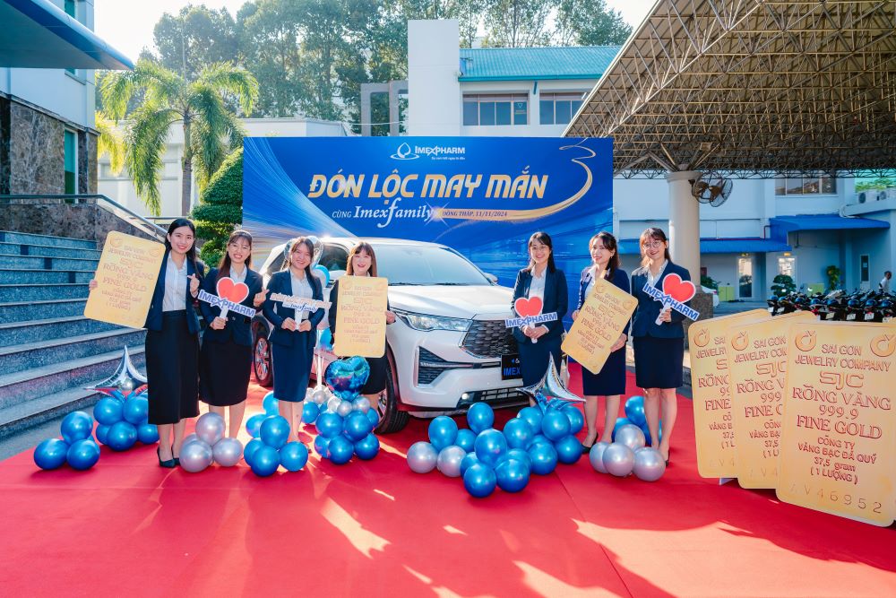 Trao giải đặc biệt chương trình Đón lộc may mắn cùng ImexFamily 2024 Trao giải đặc biệt chương trình Đón lộc may mắn cùng ImexFamily 2024