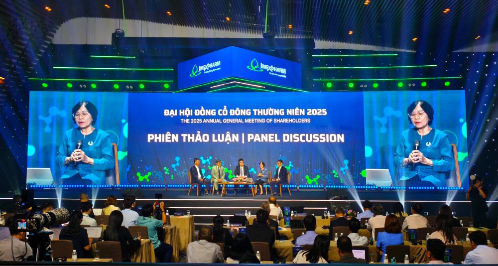 Toàn cảnh Đại hội cổ đông thường niên Imexpharm năm 2025 Toàn cảnh Đại hội cổ đông thường niên Imexpharm năm 2025