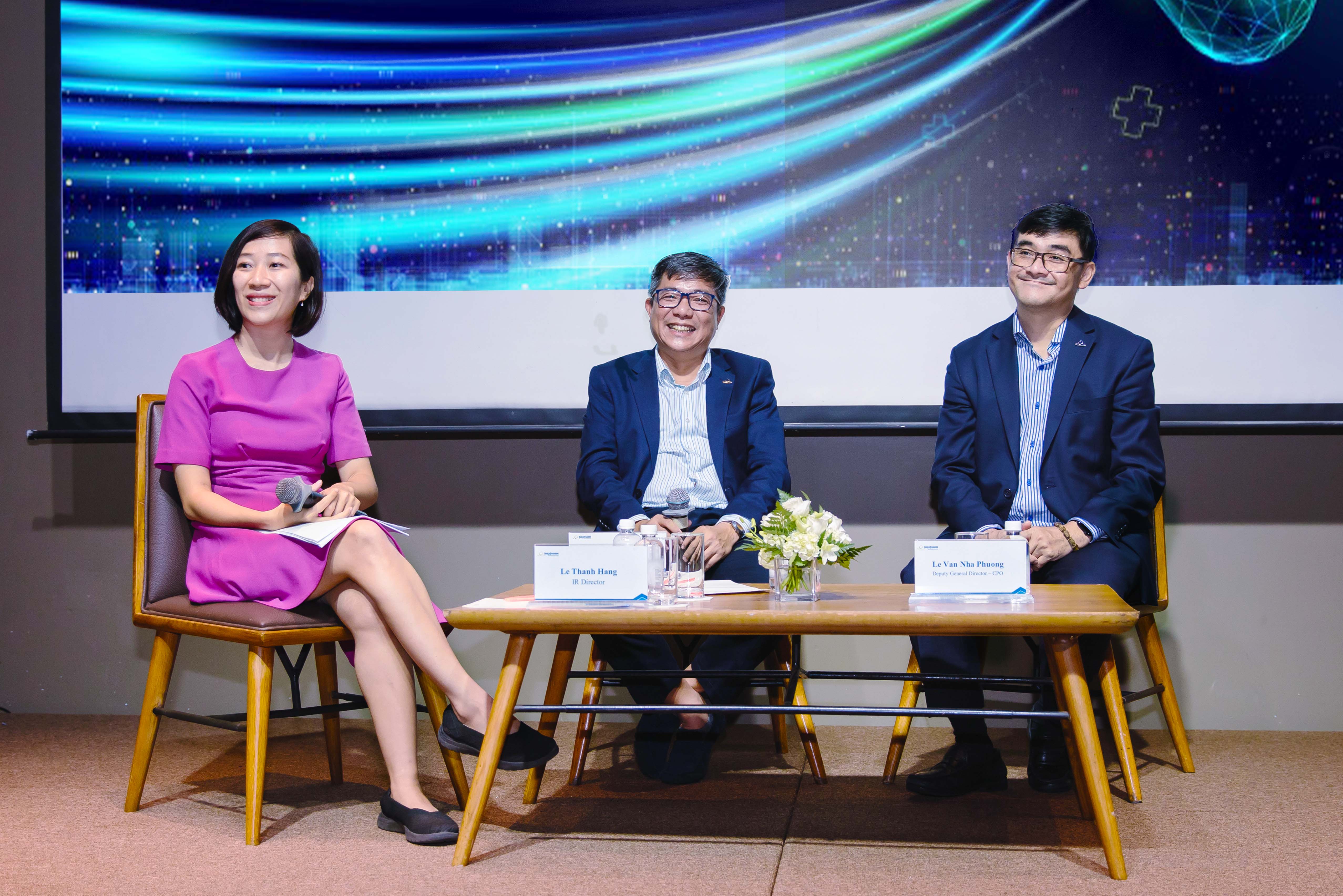 Three Imexpharm executives at the H1 2024 Investor Conference