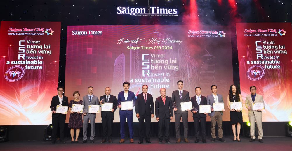 Imexpharm cùng các doanh nghiệp tiêu biểu tại lễ trao giải Saigon Times CSR 2024 Imexpharm cùng các doanh nghiệp tiêu biểu tại lễ trao giải Saigon Times CSR 2024